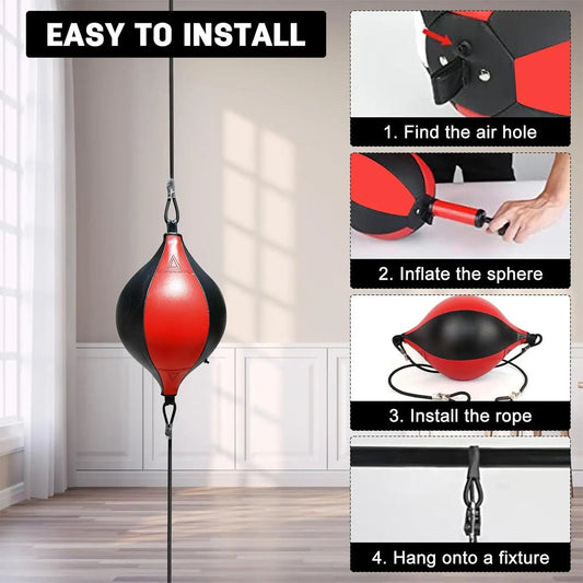 PU Leather Double-End Speed Bag