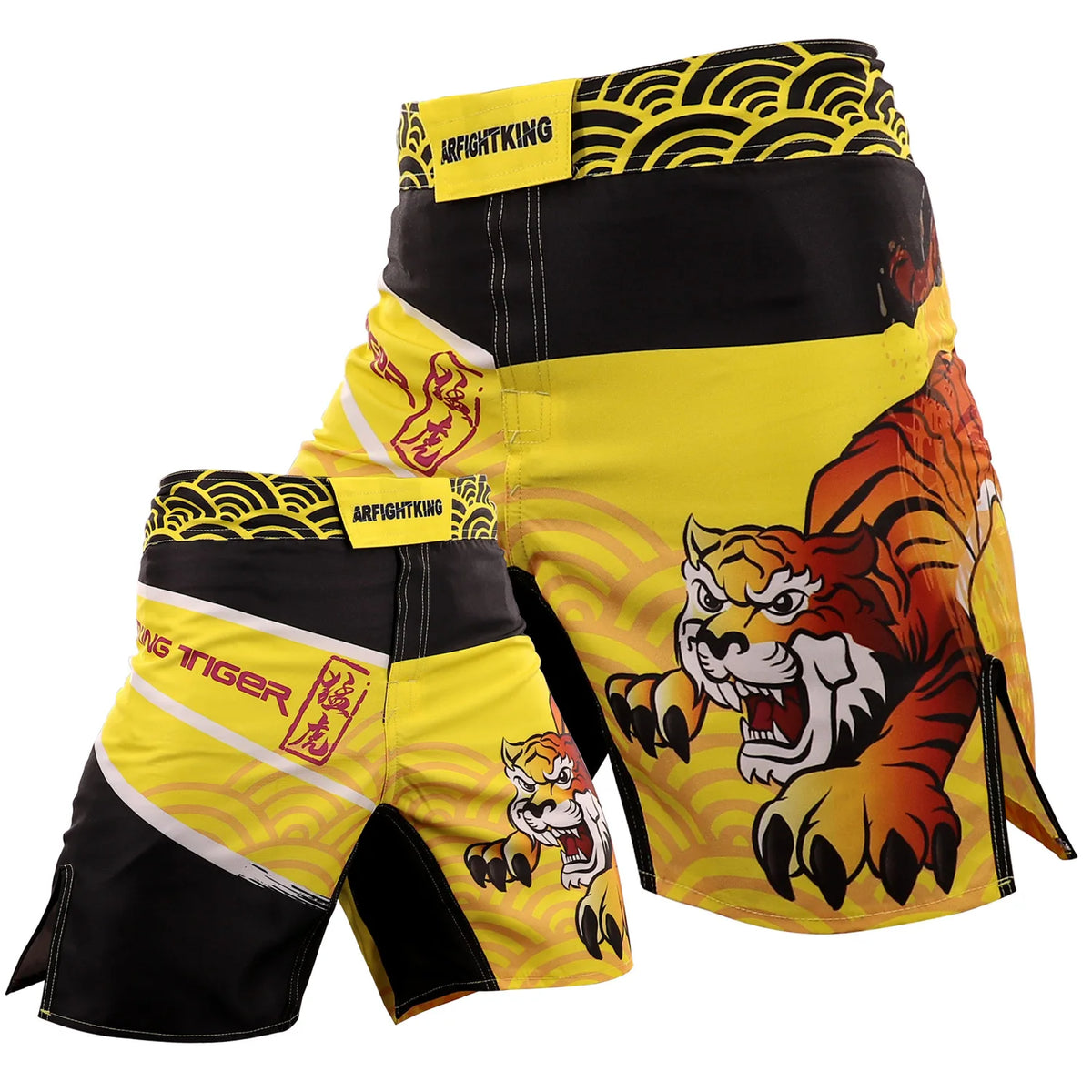 Tiger MMA Pants Combat Boxing Shorts for Men Fitness Gym Sports Jiu-Jitsu Kickboxing Muay Thai Shorts Crossfit BJJ Fight Wear