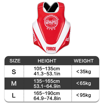 Combat Sports Chest Guard – Boxing, Muay Thai, Sanda  More marketing-friendly