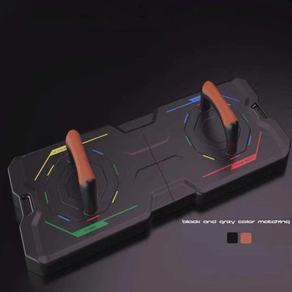 20-in-1 Multifunctional Push-Up Board Home Gym Workout Stands + Resistance Bands