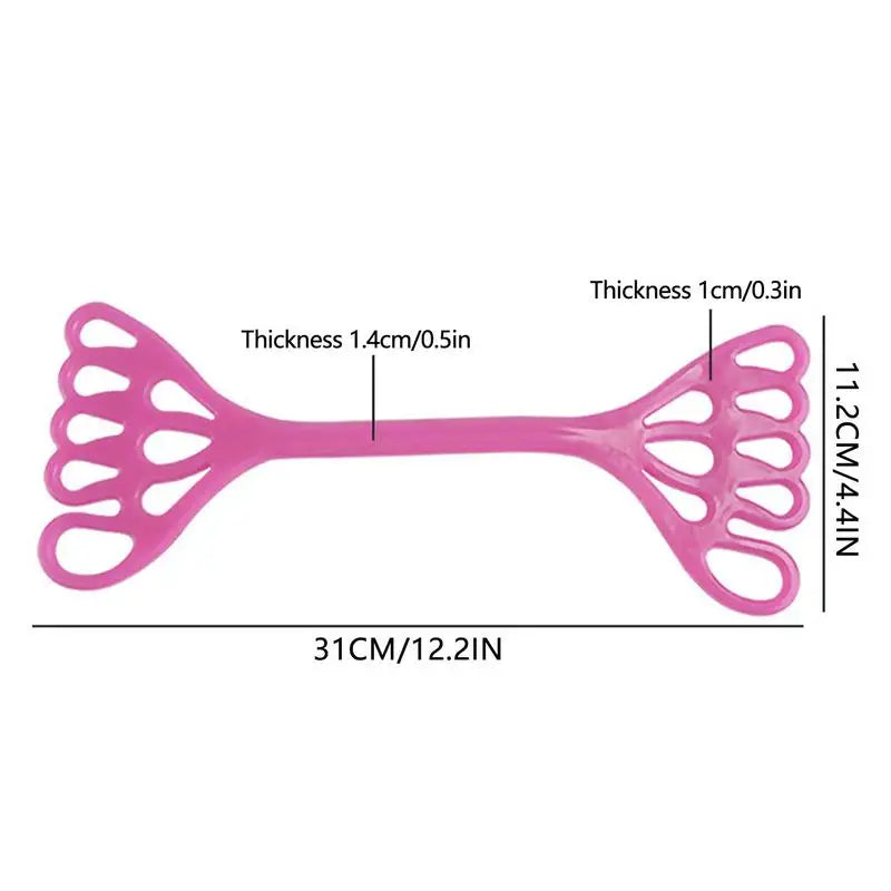 5-Finger Ring Arm Exerciser, Arm & Back Stretch Bands