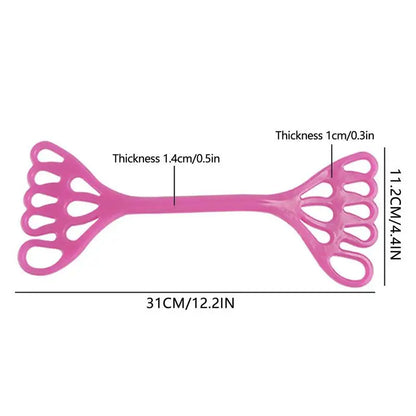 5-Finger Ring Arm Exerciser, Arm & Back Stretch Bands