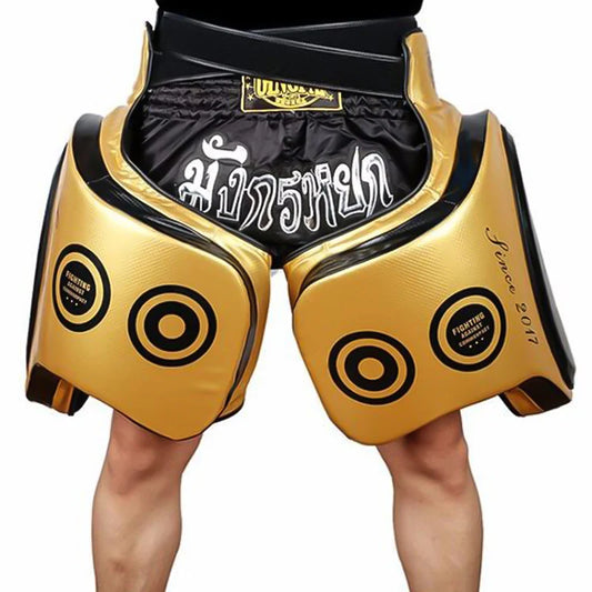 1 Piece Boxing Thigh Pads, Thickened Protector Gear, Thigh Target, Sanda Fight Whip Leg Training, Combat Training, Leg Support