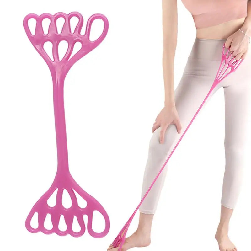 5-Finger Ring Arm Exerciser, Arm & Back Stretch Bands