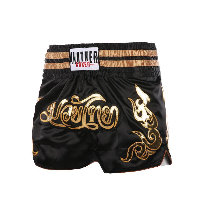 Boxing Shorts for Men Women Children, High Grade Muay Thai Man