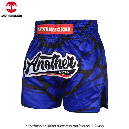 Boxing Pants Women Men Muay Thai Shorts Youth Adult Roses BJJ MMA Training Shorts Fitness Workout Boxer Fight Kickboxing Shorts