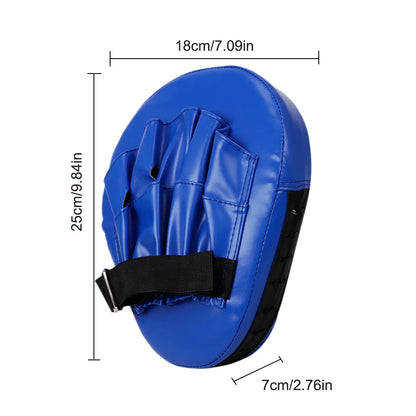 Curved PU Leather Hand Target